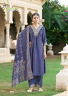 Titalee By Karissa Viscose Roman Wholesale Kurti With Bottom Dupatta In India